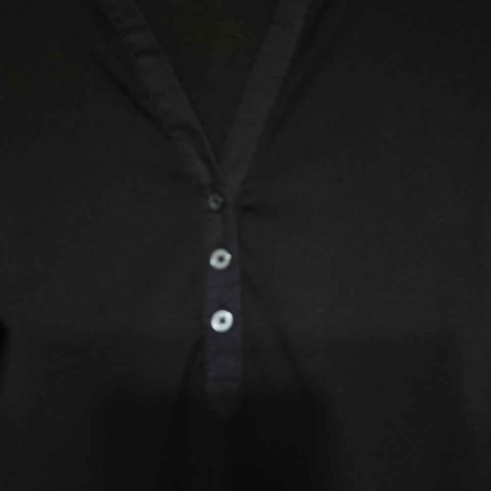 LOFT | Women's | Top | Black Ribbed | Long Sleeve | Size XL - Picture 5 of 6